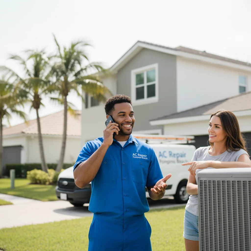 AC Repair Pompano Beach customer support in Belpre
